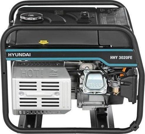 Бензиновый генератор Hyundai HHY 3020FE для гаража фото