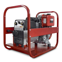 Дизельный сварочный генератор REDVOLT 192FAE-220MDC-B EPDRW220MDCE-S для гаража фото