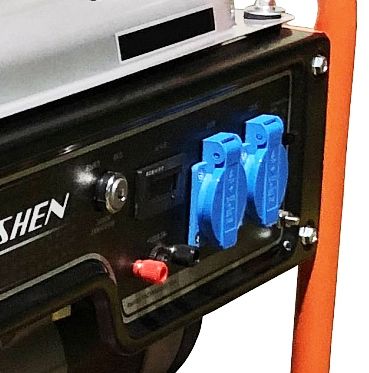 Бензиновый генератор Zongshen PB 2500 синхронный фото