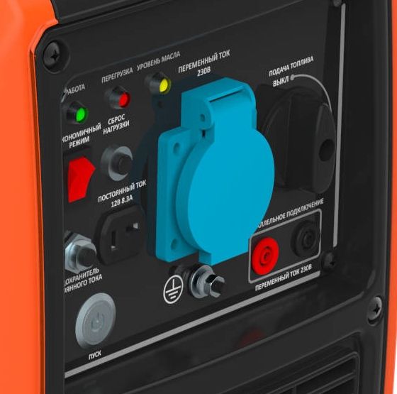 Бензиновый инверторный генератор Zongshen BQH 2200 для газового котла фото