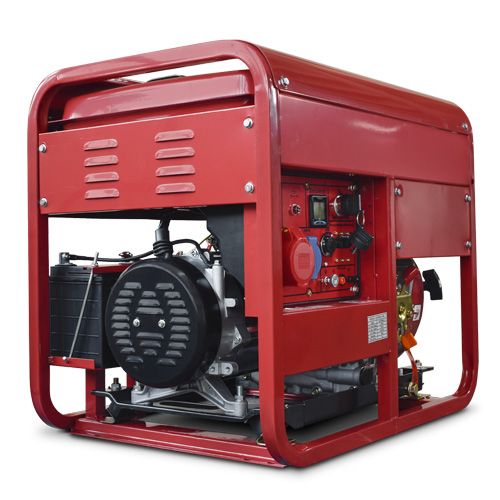 Дизельный генератор REDVOLT EPD7500EA3 EPD7500EA3 4-х тактный фото