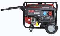 Бензиновый генератор Loncin LC10000D-AS, 3-х фазный для гаража фото