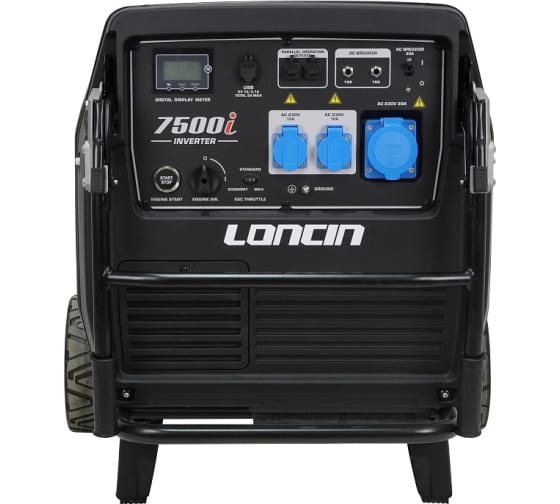 Бензиновый инверторный генератор Loncin LC7500i 4-х тактный фото