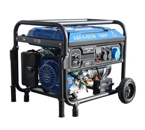 Бензиновый генератор Исток АБ6-О230-ВМ121Э синхронный фото
