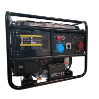 Бензиновый генератор Zammer S13000CX3 4-х тактный фото