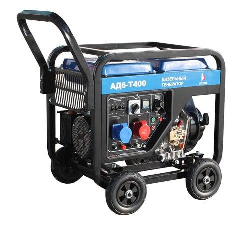 Дизельный генератор Исток АД6-Т400-ВМ131Э  для гаража фото