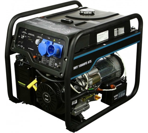 Бензиновый генератор Hyundai HHY 10000FE ATS с автозапуском для гаража фото