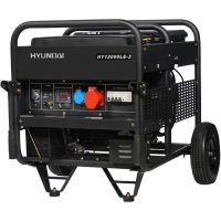 Бензиновый генератор Hyundai HY 12000LE-3 для гаража фото