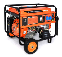 Бензиновый генератор MVAE БГ 6500 для гаража фото