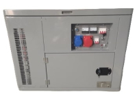 Дизельный генератор Амперос LDG12000E-3 стартер в кожухе  для гаража фото