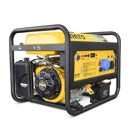 Бензиновый генератор RATO R7000DA э/c + подготовка к автозапуску синхронный фото