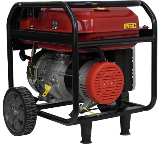 Бензиновый генератор Loncin GH6500-2 для гаража фото