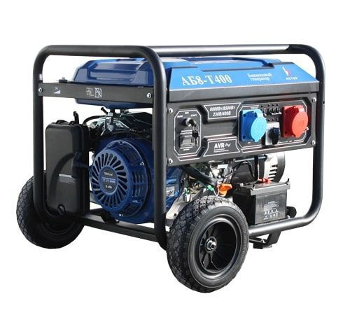 Бензиновый генератор Исток АБ8-Т400-ВМ121Э 4-х тактный фото