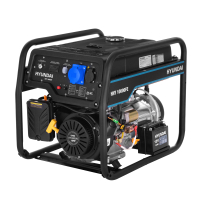 Бензиновый генератор Hyundai HHY 10000FE для гаража фото