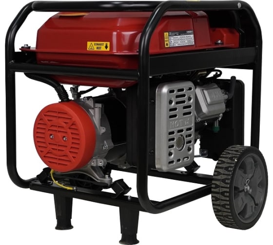 Бензиновый генератор Loncin GH6500-2 для гаража фото