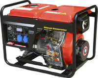 Дизельный генератор Амперос LDG5000СLE стартер  синхронный фото