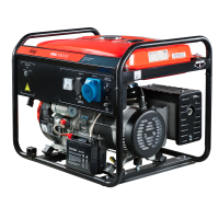 Бензиновый генератор Fubag PRG 5000 ES генератор + Комплект колес и ручек для электростанций в ПОДАРОК фото