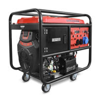 Бензиновый генератор REDVOLT EPB12000EA для гаража фото