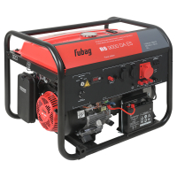 Бензиновый генератор Fubag BS 9000 DA ES (трёхфазный) + Комплект колес и ручек + Моторное масло Fubag Extra в ПОДАРОК для дома фото