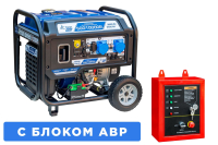 Бензиновый инверторный генератор ТСС SGG 10000Ei с блоком АВР фото
