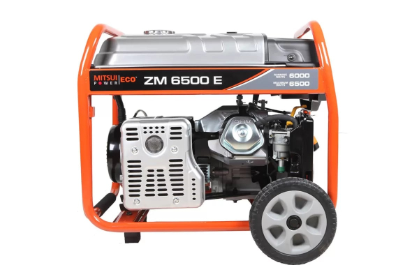 Бензиновый генератор Mitsui ZM 6500 E для гаража фото
