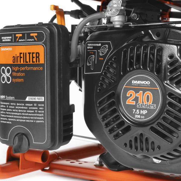 Бензиновый генератор DAEWOO GDA 3500 4-х тактный фото