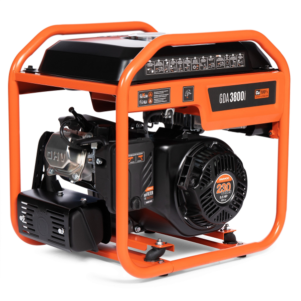 Бензиновый инверторный генератор DAEWOO GDA 3800i для гаража фото