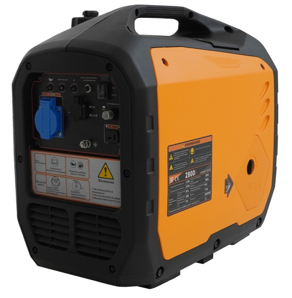 Бензиновый инверторный генератор Lifan 2800i синхронный фото