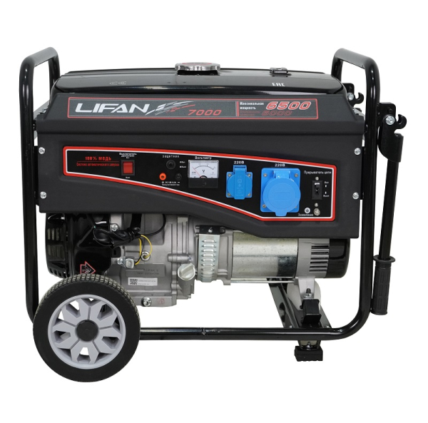 Бензиновый генератор Lifan 6 GF-3 (LF7000) для гаража фото