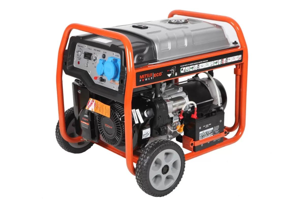 Бензиновый генератор Mitsui ZM 6500 E синхронный фото