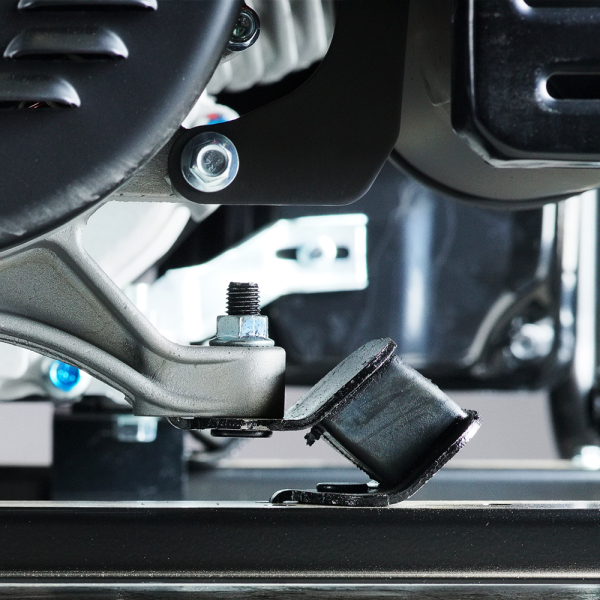 Бензиновый генератор Fubag PRG 5000 ES генератор + Комплект колес и ручек для электростанций в ПОДАРОК для гаража фото