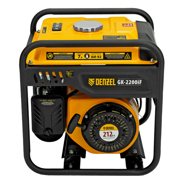 Бензиновый инверторный генератор DENZEL GK-2200iF для гаража фото