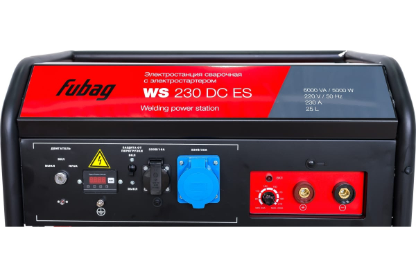 Бензиновый генератор Fubag WS 230 DC ES 4-х тактный Бензиновый генератор Fubag WS 230 DC ES 4-х тактный фото