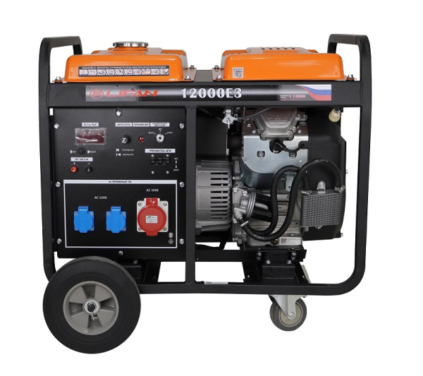 Бензиновый генератор Lifan 10 GF2-4 (LF12000E3) 4-х тактный фото