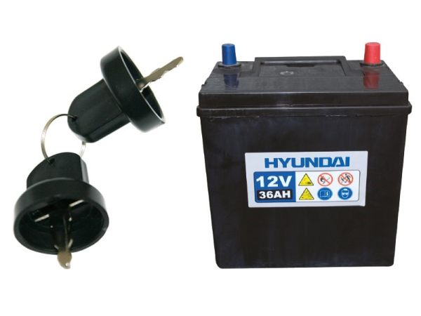 Бензиновый генератор Hyundai HY 12000LE-3 портативный фото