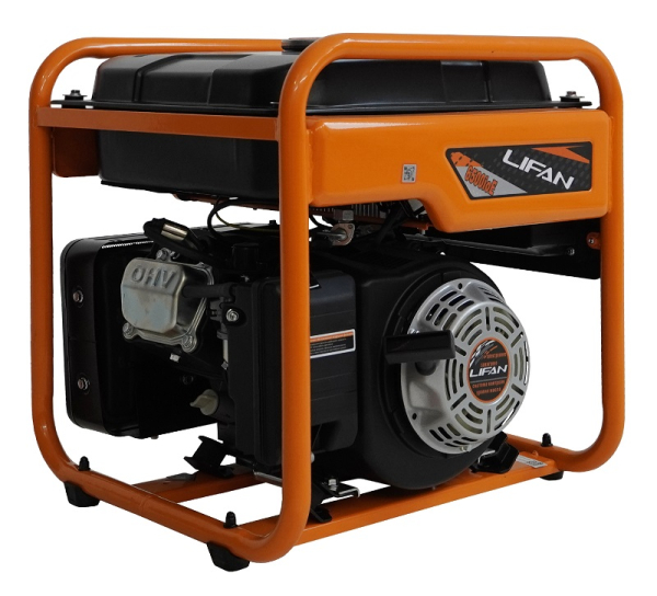 Бензиновый инверторный генератор Lifan 6500IOE для дома фото