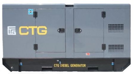 Дизельный генератор CTG 72P в кожухе с АВР (альтернатор WEG) фото