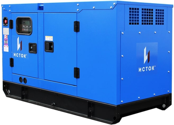 Дизельный генератор Исток АД20С-Т400-РПМ15 в кожухе  стационарный фото