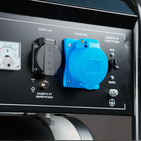 Бензиновый генератор Fubag PRG 5000 ES генератор + Комплект колес и ручек для электростанций в ПОДАРОК 4-х тактный фото