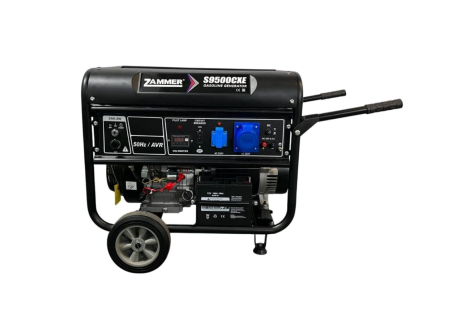 Бензиновый генератор Zammer S9500CXE - 8кВт фото