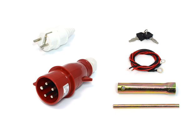 Бензиновый генератор ТСС SGG 10000EH3A для гаража фото