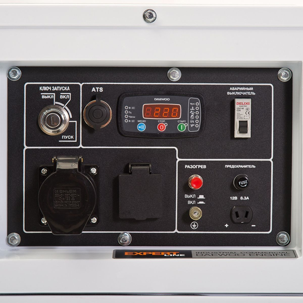 Дизельный генератор DAEWOO DDAE 10000SE DDAE 10000SE 4-х тактный фото