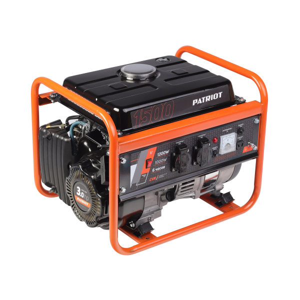 Бензиновый генератор PATRIOT SRGE 1500 для гаража фото