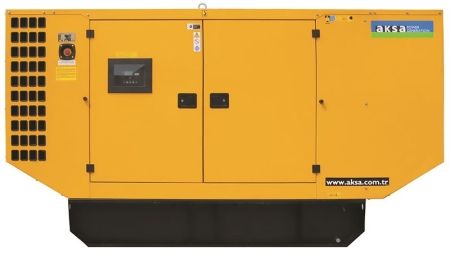 Дизельный генератор Aksa AD330 в кожухе с АВР фото