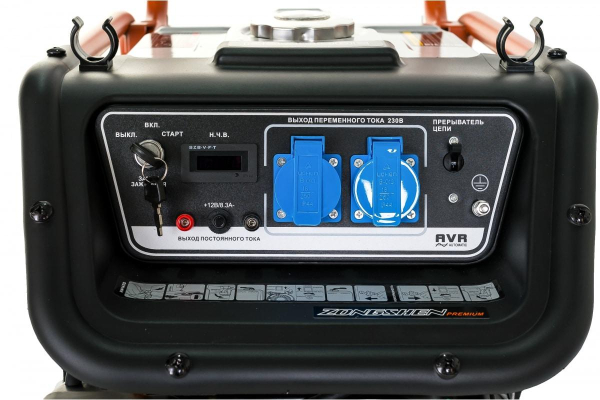 Бензиновый генератор Zongshen KB 3300 E синхронный фото