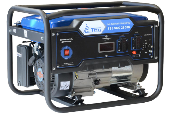 Бензиновый генератор ТСС SGG 2800N для гаража фото