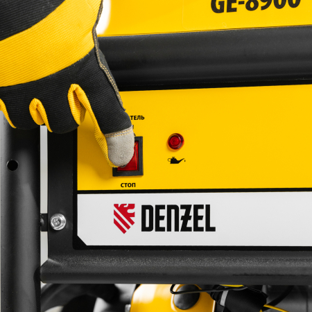 Бензиновый генератор DENZEL GE 8900 фото
