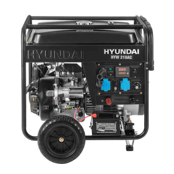 Бензиновый сварочный генератор Hyundai HYW 210AC для гаража фото