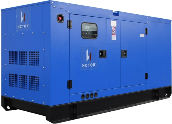 Дизельный генератор Исток АД80С-Т400-РПМ35 в кожухе  фото