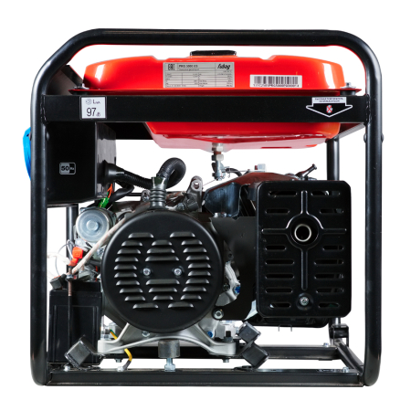 Бензиновый генератор Fubag PRG 5000 ES генератор + Комплект колес и ручек для электростанций в ПОДАРОК фото